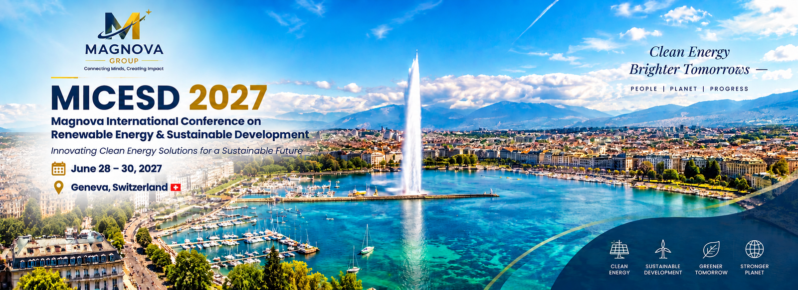 MICESD 2027 - Magnova International Conference on Renewable Energy and Sustainable Development